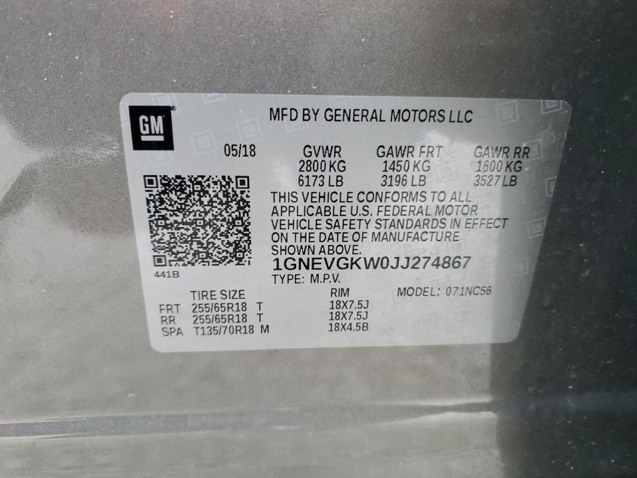 2018 Chevrolet Traverse - Image 13