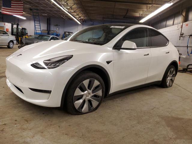  TESLA MODEL Y 2022 Белы