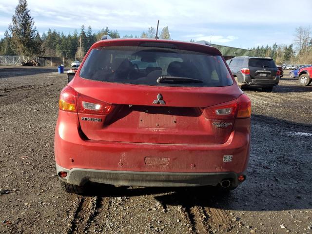  MITSUBISHI OUTLANDER 2013 Red