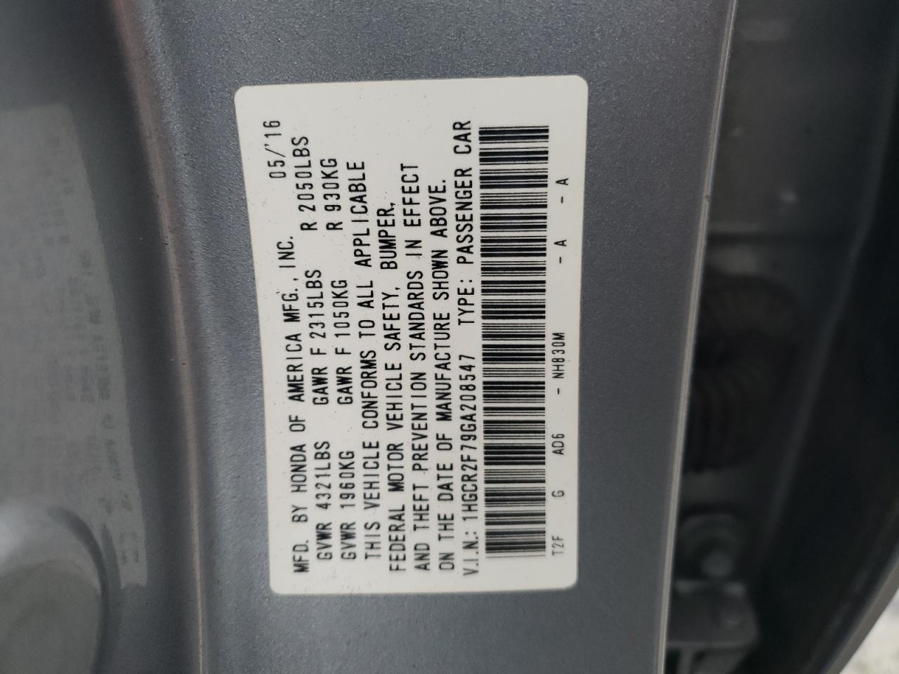 2016 Honda Accord - Image 15