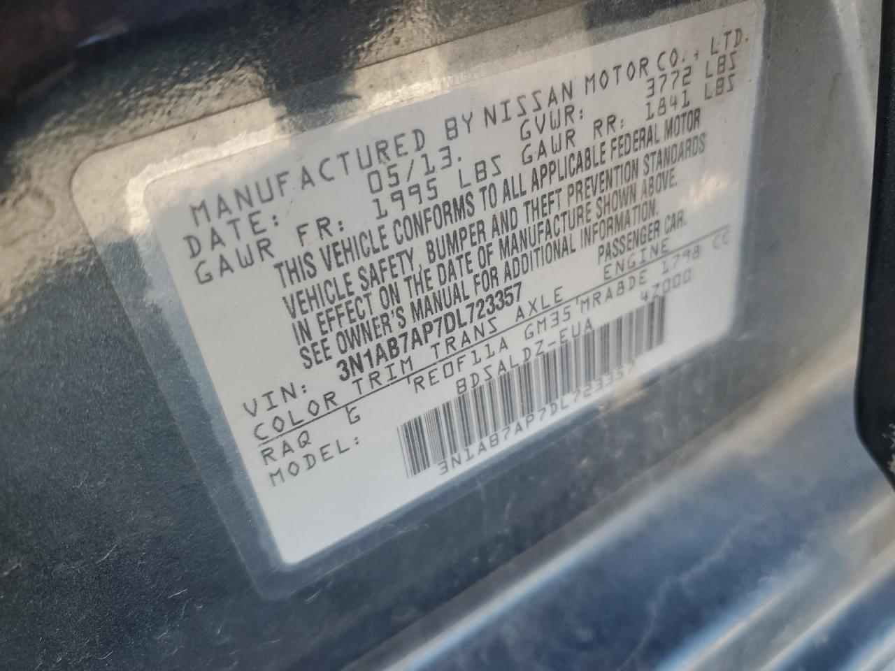 2013 Nissan Sentra - Image 15