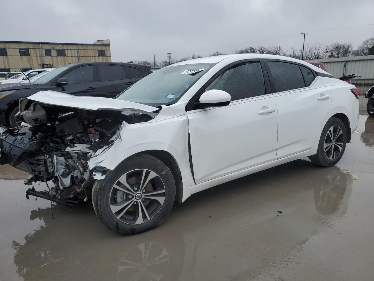 2022 Nissan Sentra Sv იყიდება Wilmer-ში, TX - Front End