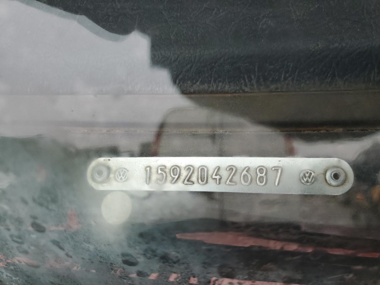1979 Volkswagen Beetle VIN: 1592042687 Lot: 87370154