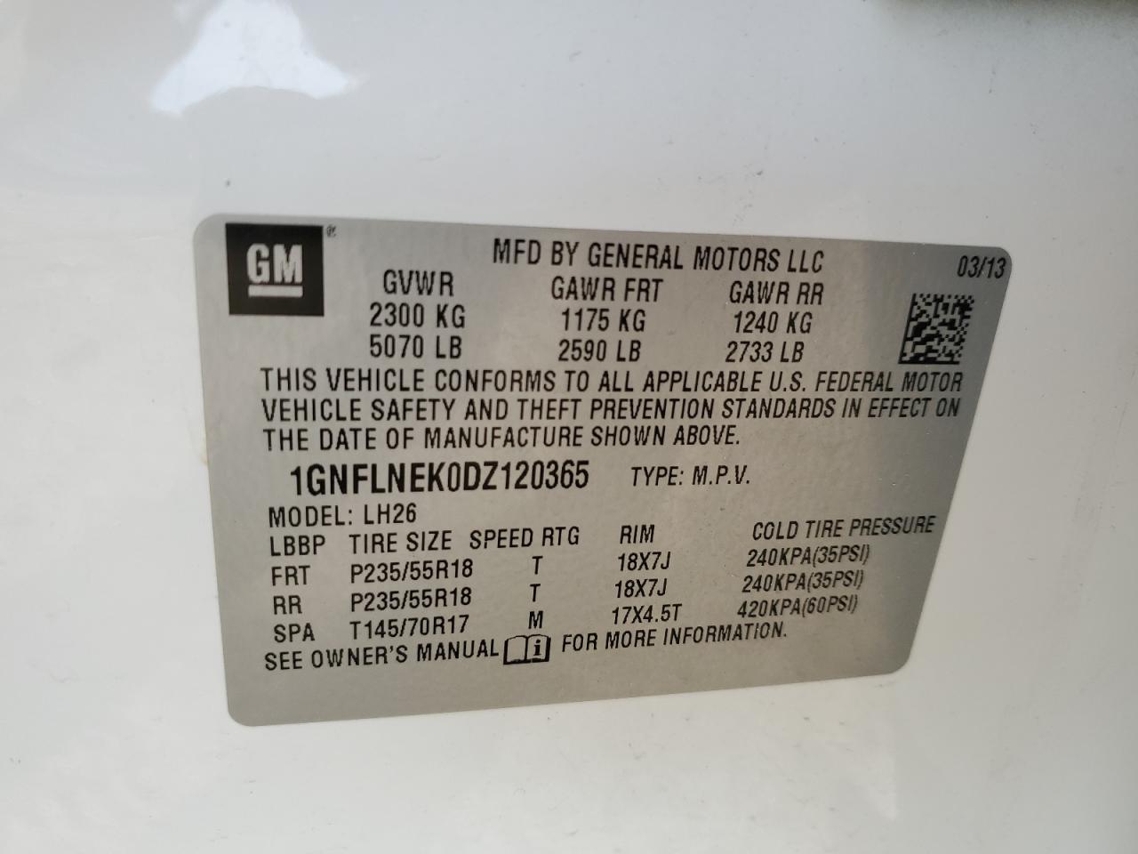 2013 Chevrolet Equinox - Image 13