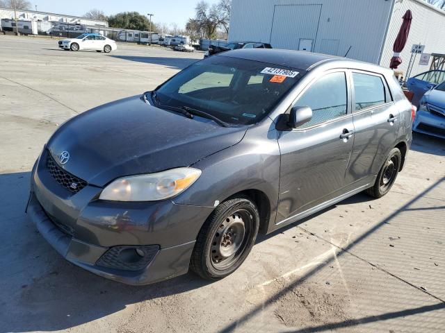 2009 Toyota Corolla Matrix S en Venta en Sacramento, CA - Front End