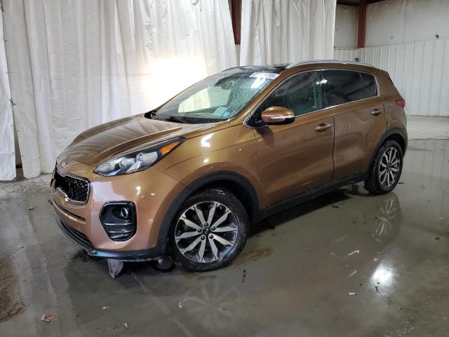  KIA SPORTAGE 2017 Brown