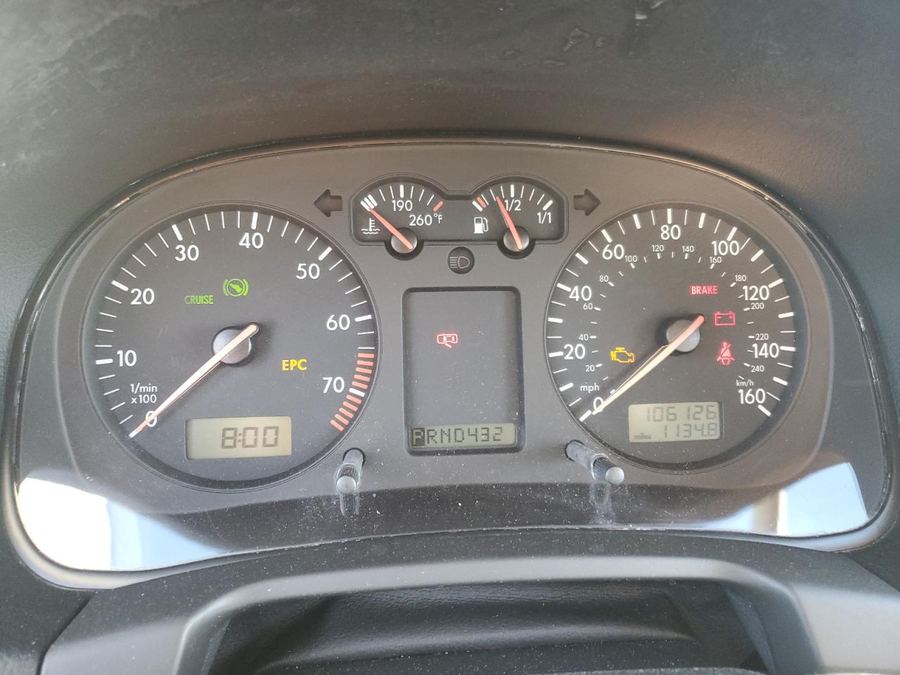 2005 Volkswagen Gti VIN: 9BWDE61J654030316 Lot: 88787635