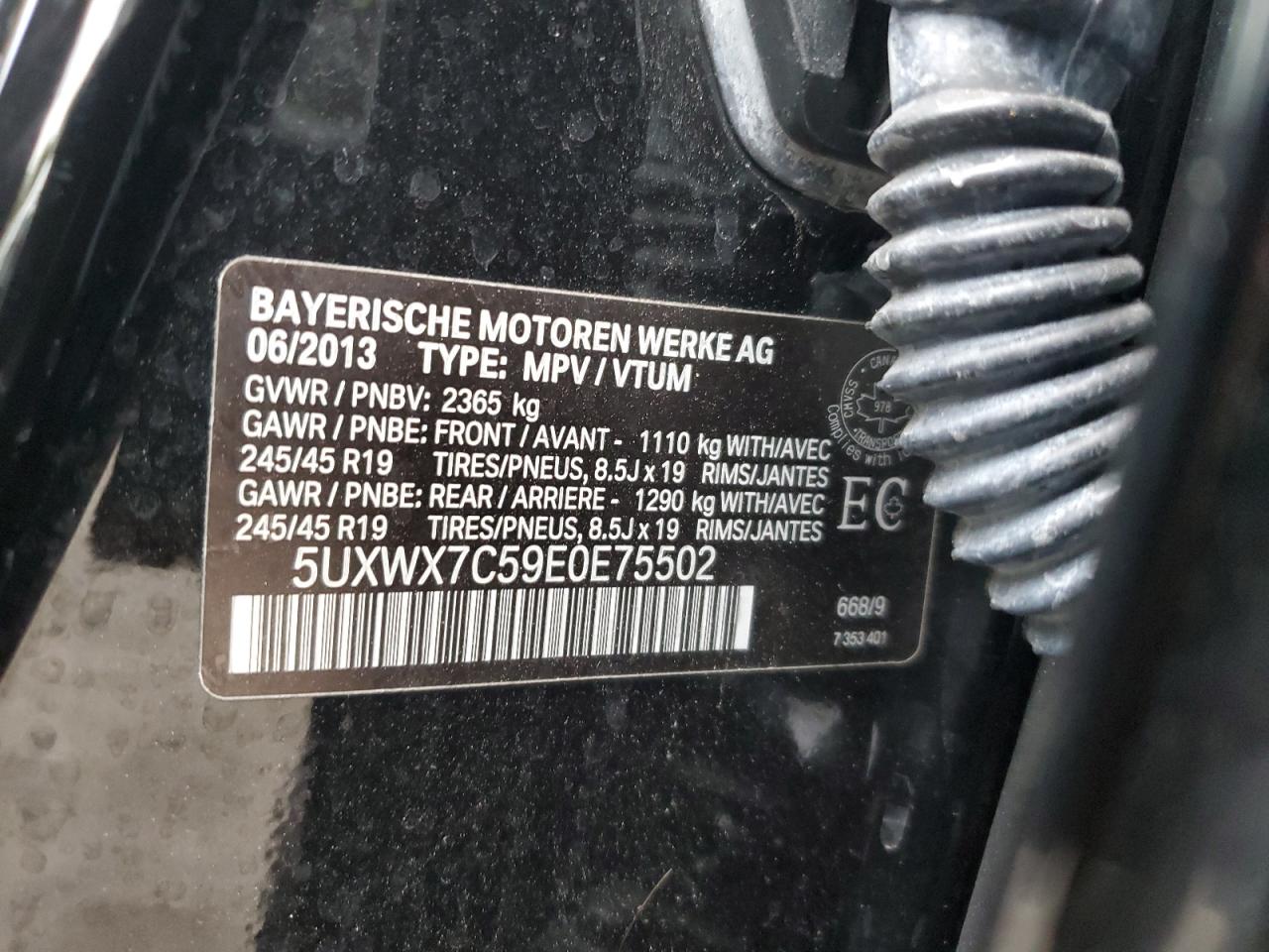 2014 BMW X3 - Image 15