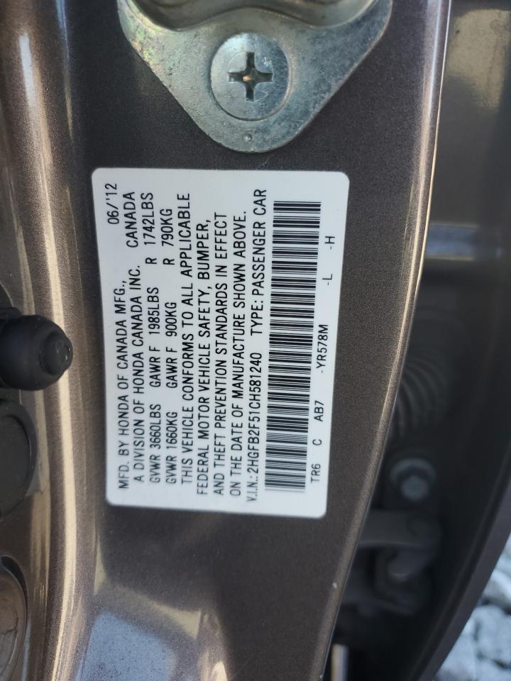 2012 Honda Civic - Image 14