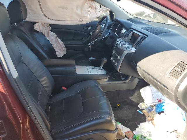  NISSAN MURANO 2012 Бордовий