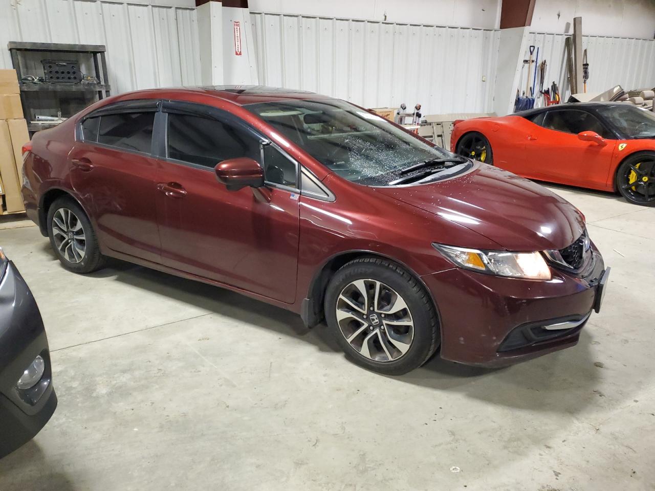 VIN 2HGFB2F8XFH567108 2015 HONDA CIVIC no.4