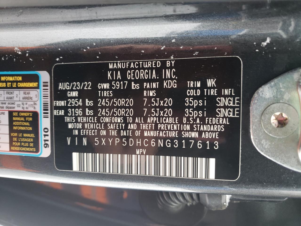 2022 Kia Telluride - Image 14