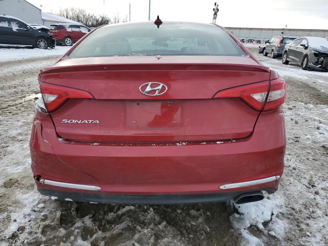 Sedans HYUNDAI SONATA 2017 Red