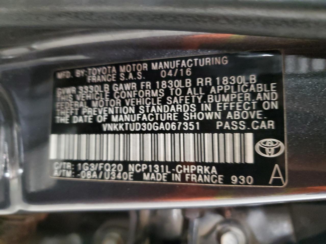 2016 Toyota Yaris - Image 14
