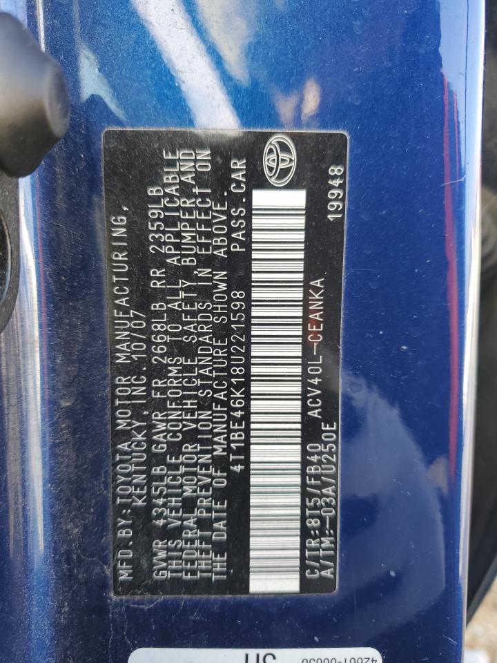 2008 Toyota Camry - Image 12