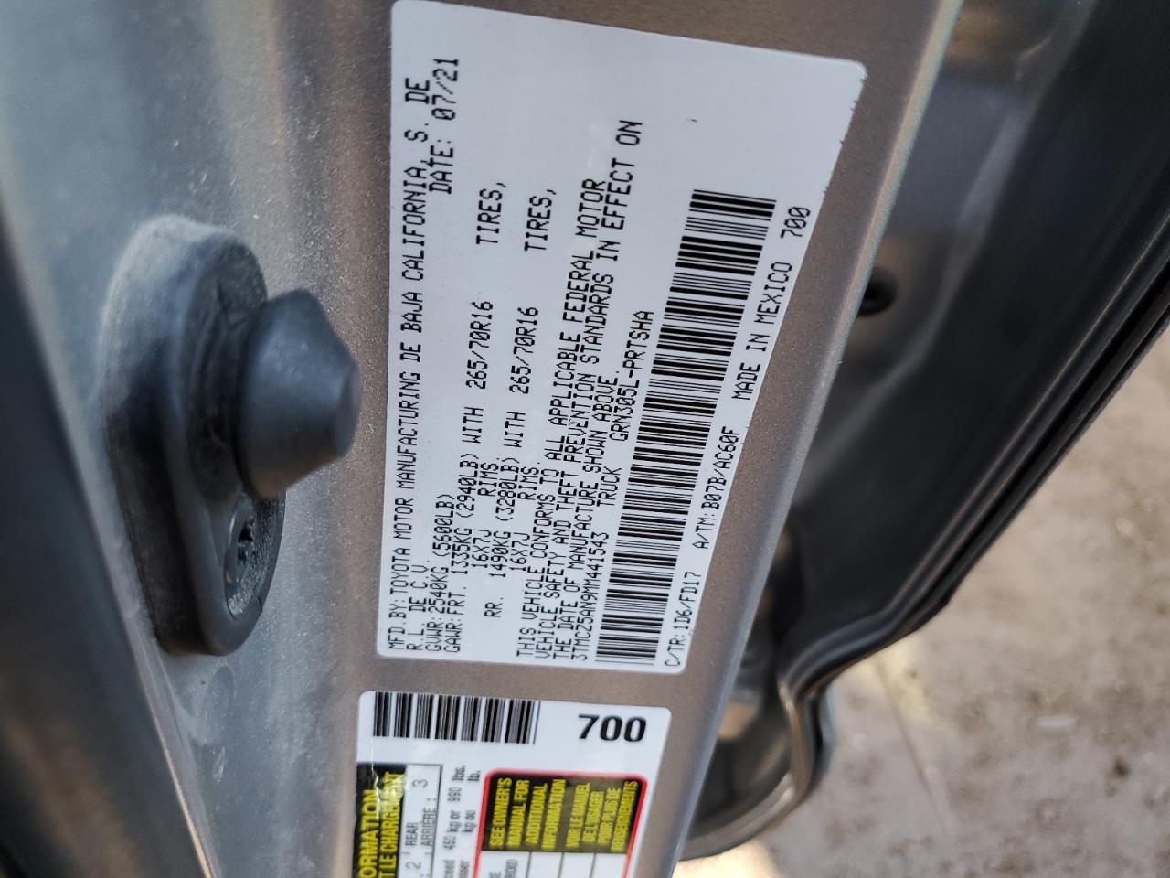 2021 Toyota Tacoma - Image 12