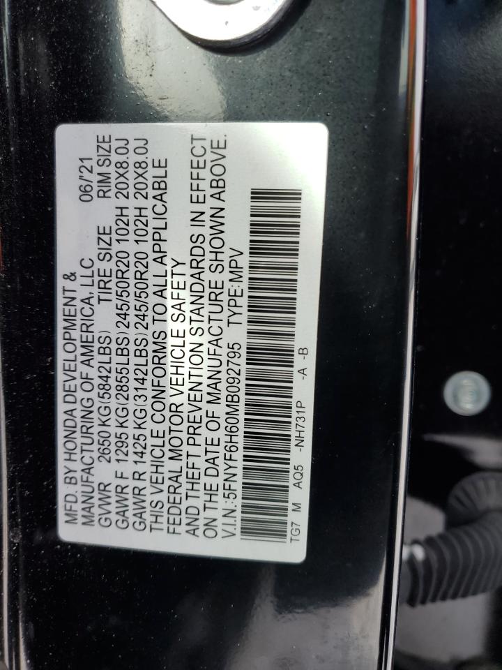 2021 Honda Pilot - Image 14