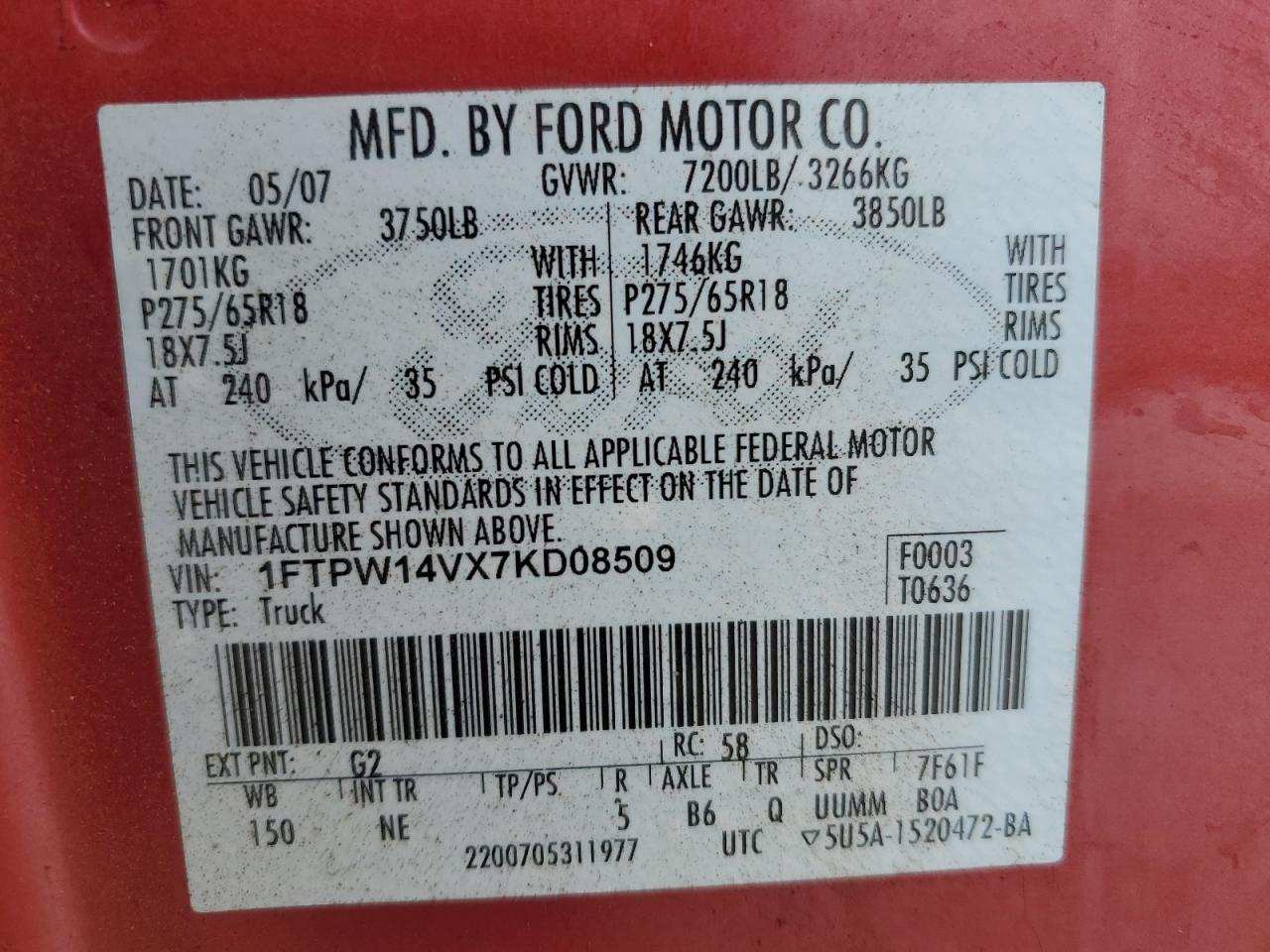 2007 Ford F-150 - Image 14