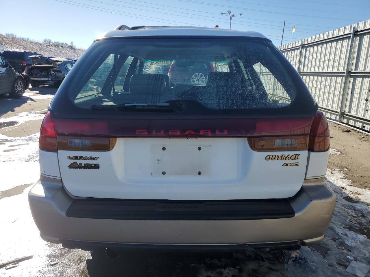 1998 Subaru Legacy 30Th Anniversary Outback VIN: 4S3BG6850W7657582 Lot: 88232575