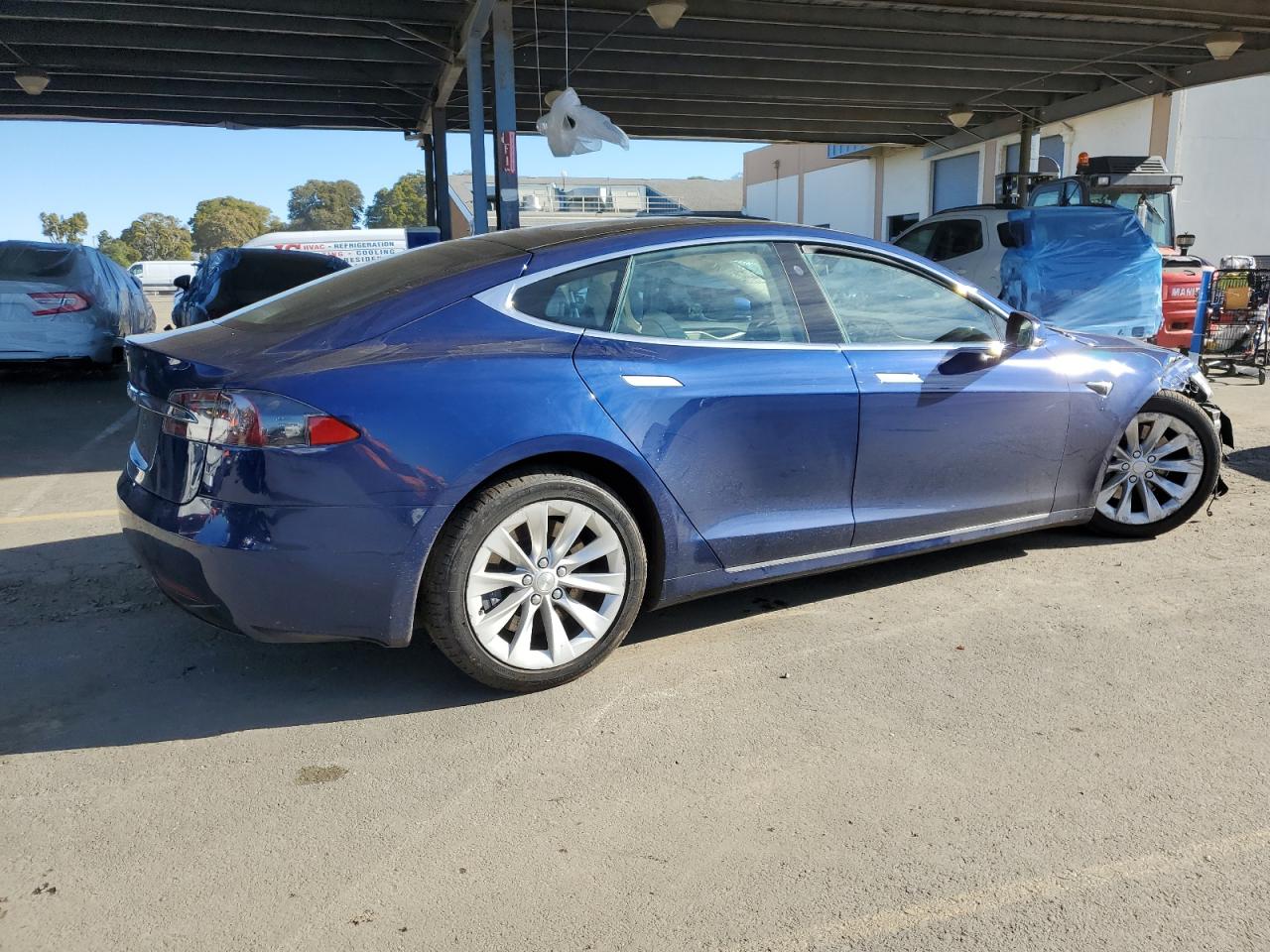 VIN 5YJSA1E27HF219606 2017 TESLA MODEL S no.3