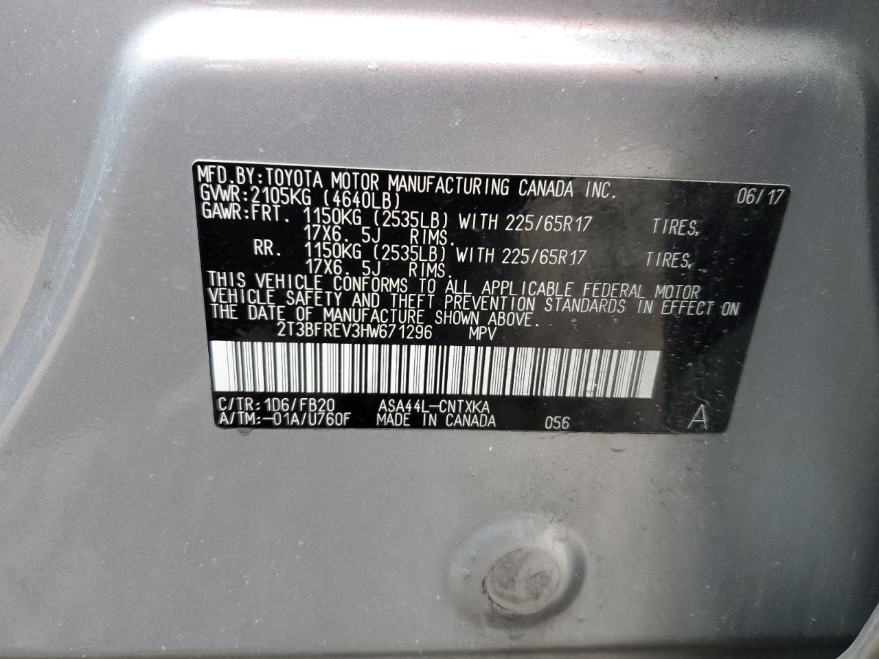 2017 Toyota RAV 4 - Image 13