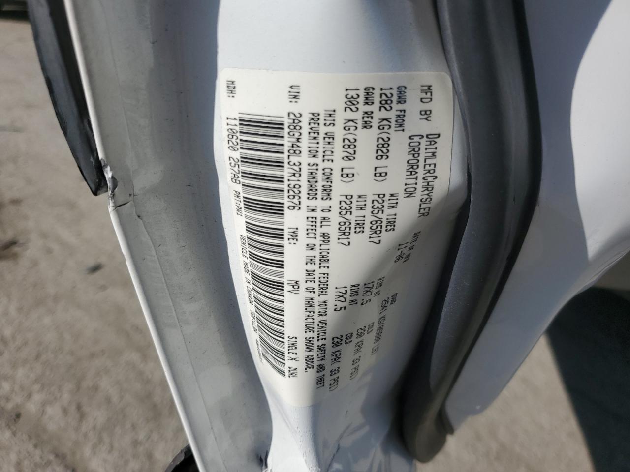 2007 Chrysler Pacifica - Image 12