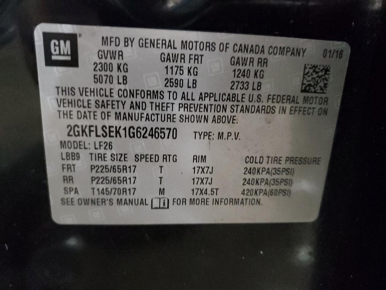2016 GMC Terrain - Image 13