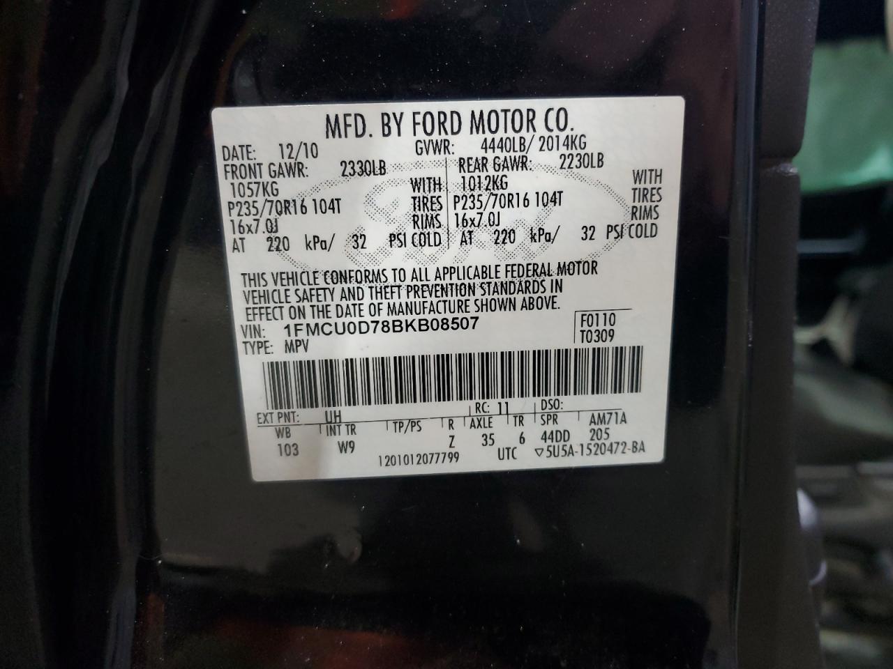 2011 Ford Escape - Image 13