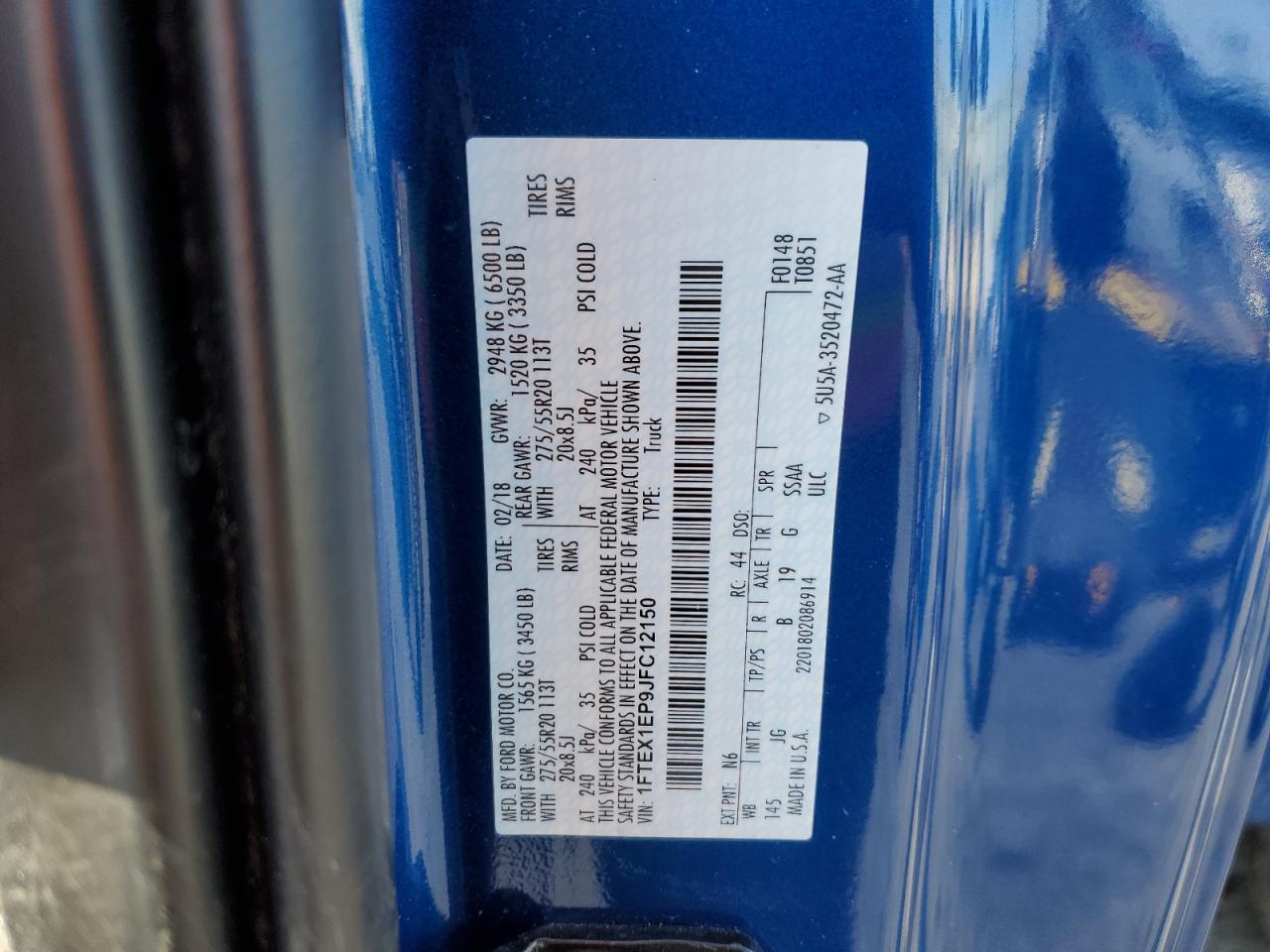 2018 Ford F-150 - Image 12
