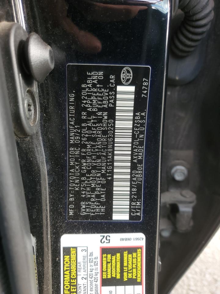 2022 Toyota Camry - Image 12