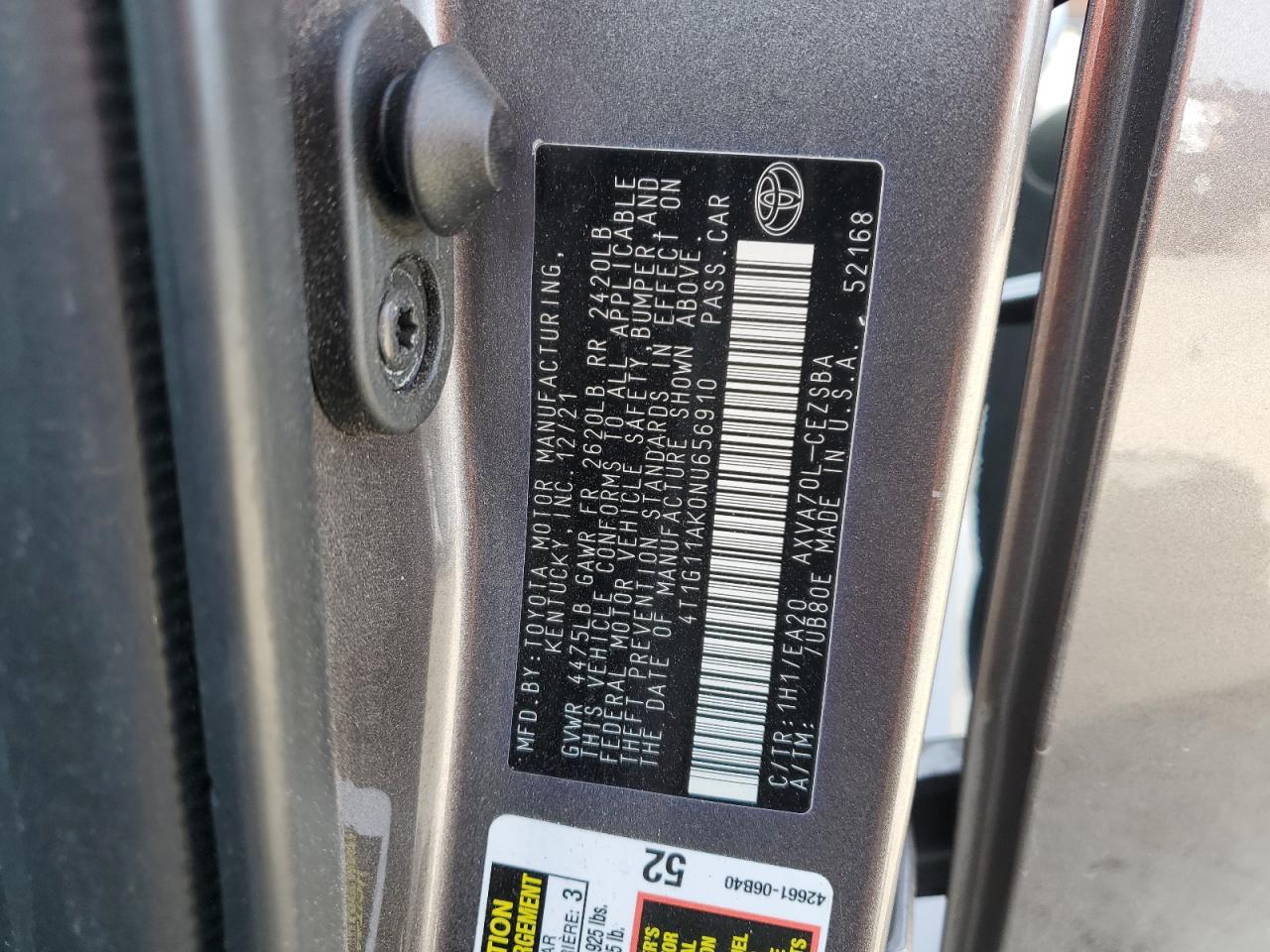 2022 Toyota Camry - Image 14
