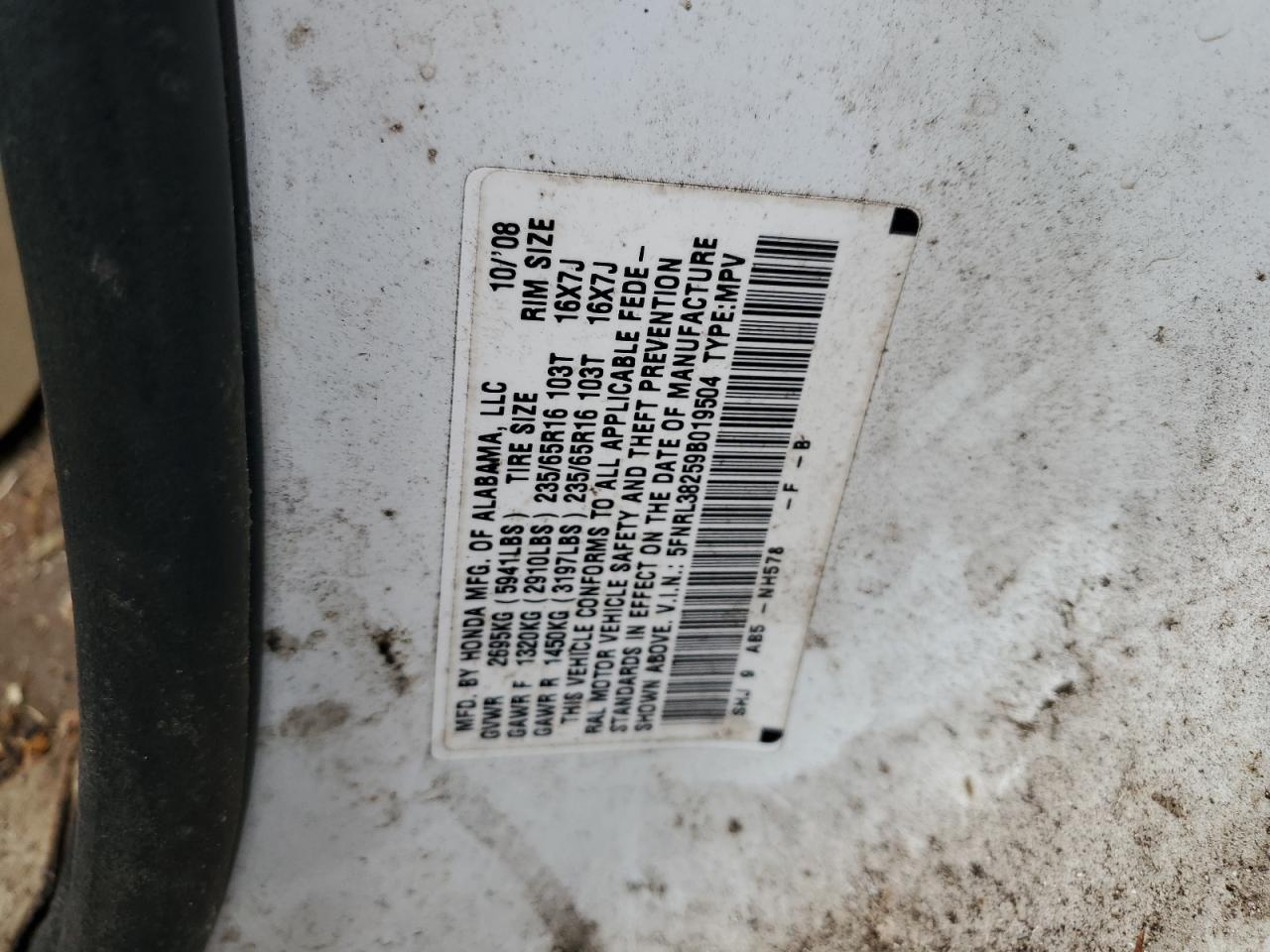 2009 Honda Odyssey - Image 13