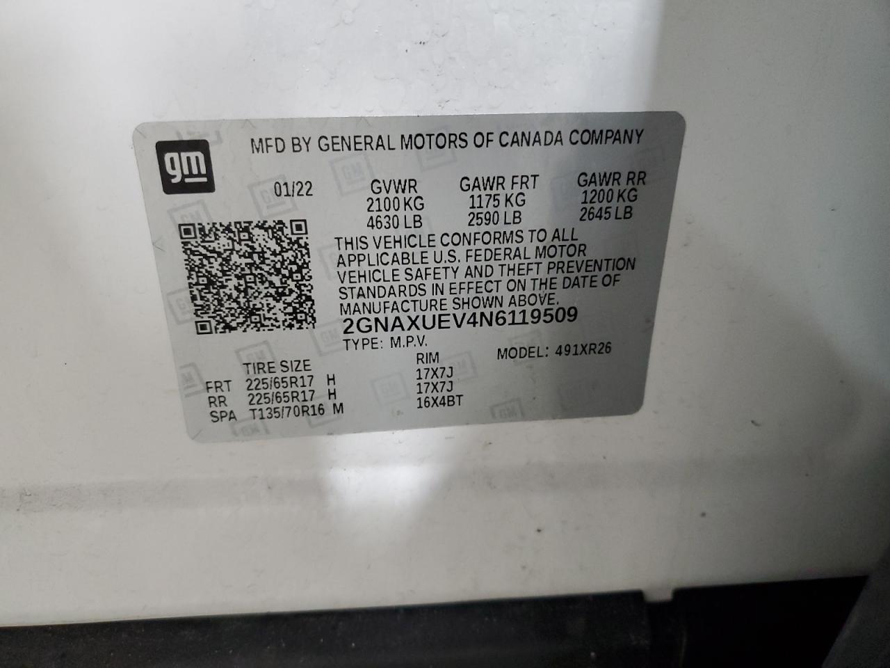 2022 Chevrolet Equinox - Image 13