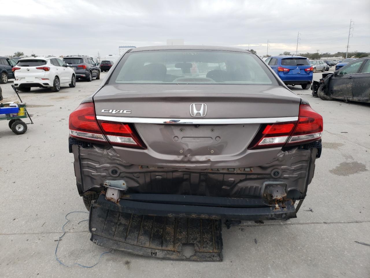 VIN 19XFB2F59EE211411 2014 HONDA CIVIC no.6