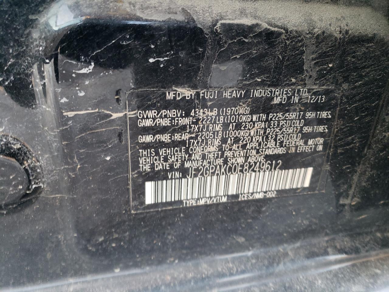 2014 Subaru XV - Image 13