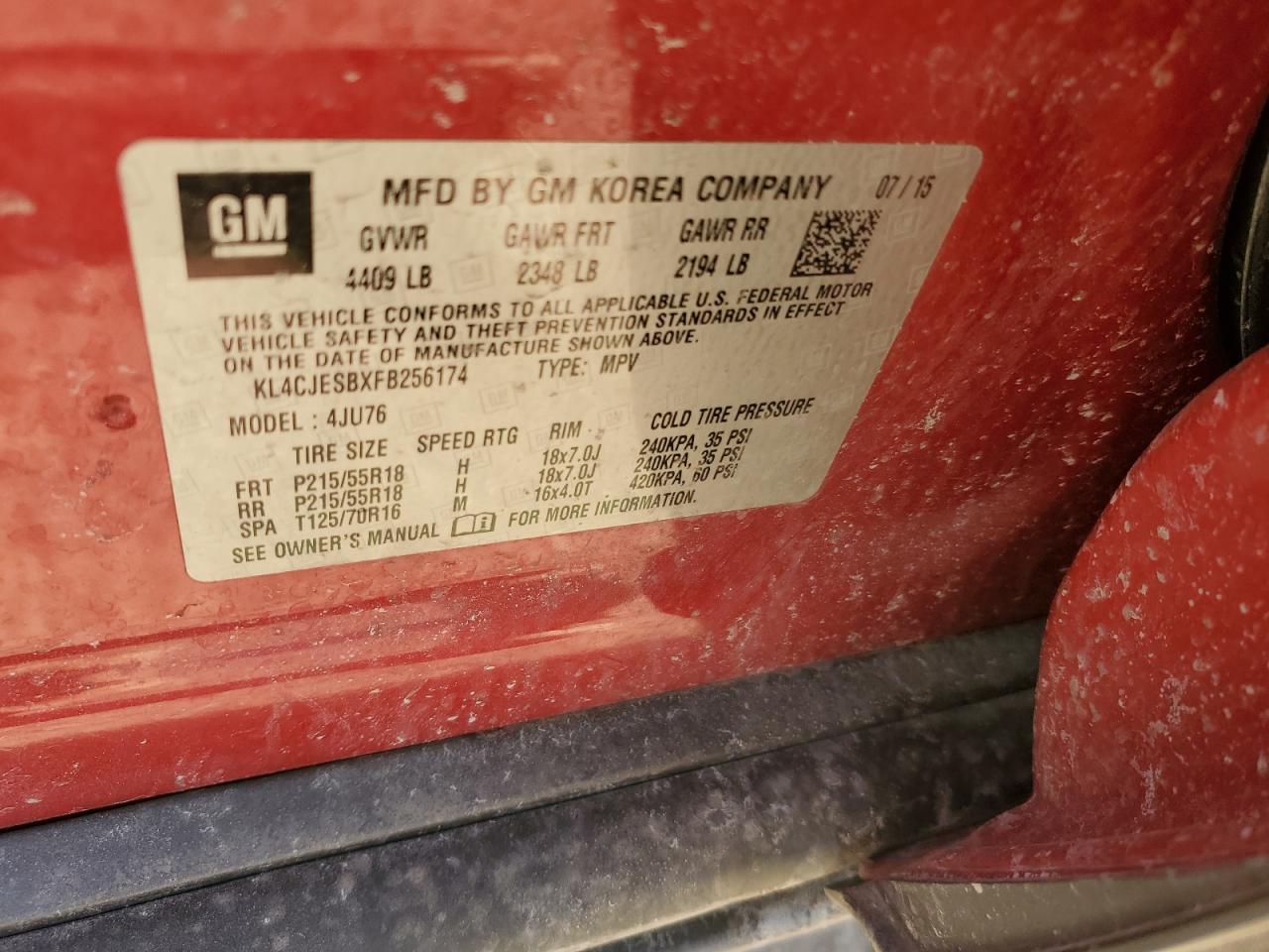 2015 Buick Encore - Image 14