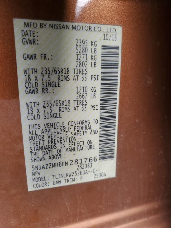 2015 Nissan Murano - Image 15