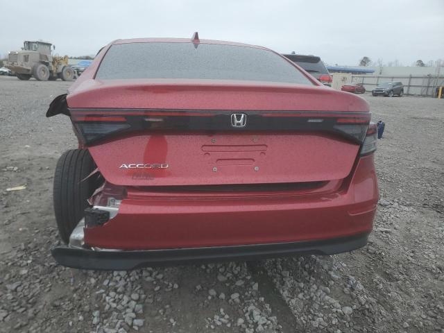  HONDA ACCORD 2024 Червоний