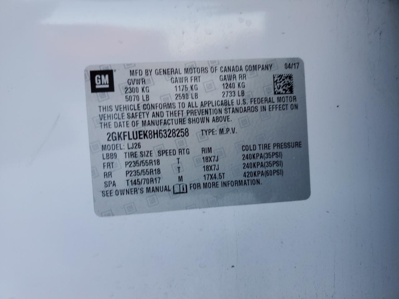 2017 GMC Terrain - Image 12
