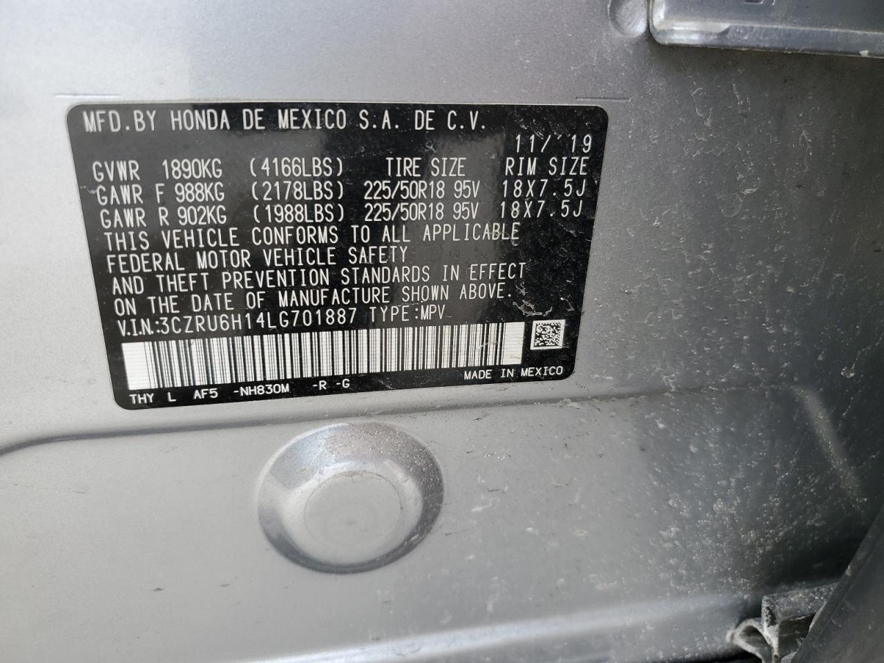 2020 Honda HR-V - Image 13