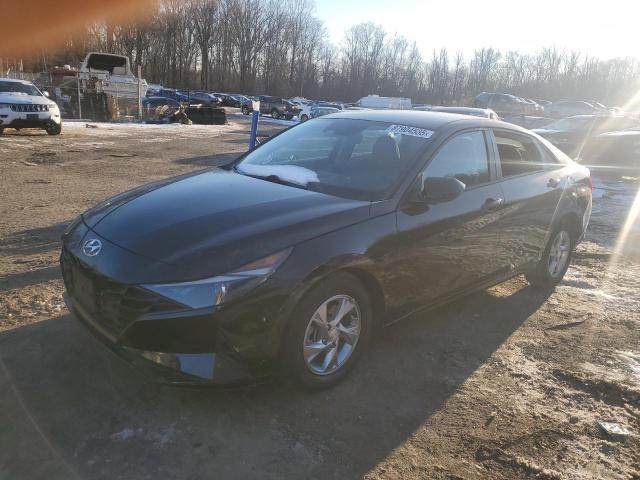  HYUNDAI ELANTRA 2021 Чорний
