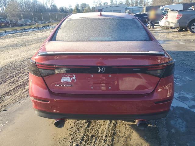  HONDA ACCORD 2023 Красный