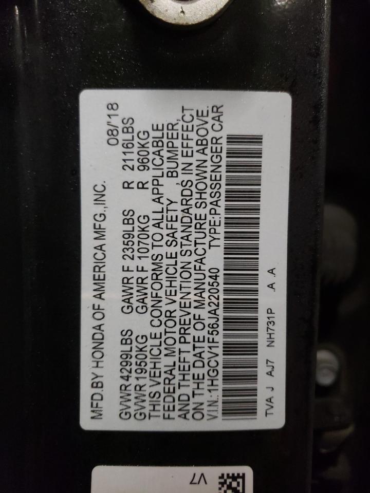 2018 Honda Accord - Image 12