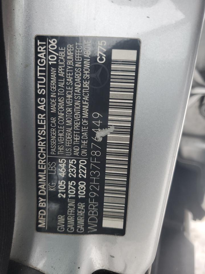 2007 Mercedes-Benz C-klasse - Image 12