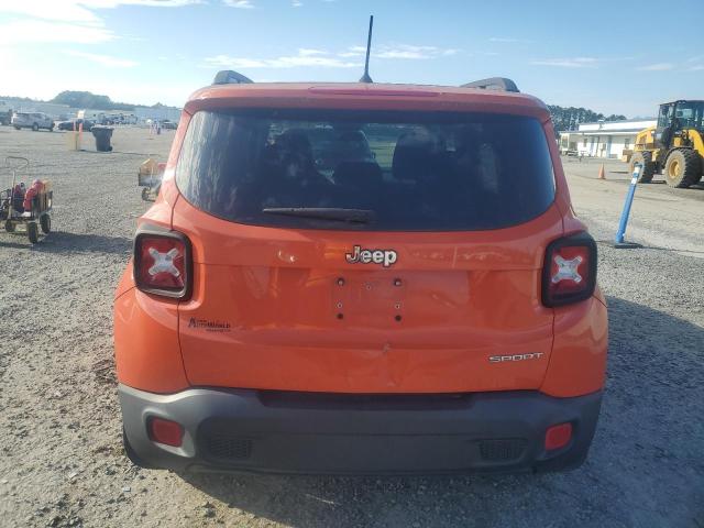  JEEP RENEGADE 2016 Pomarańczowy