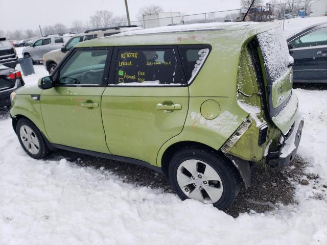  KIA SOUL 2014 Зеленый