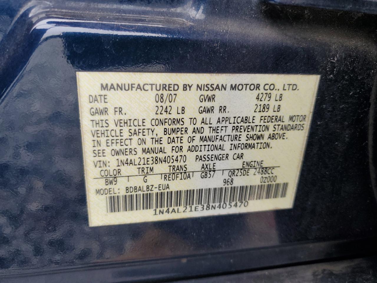 2008 Nissan Altima - Image 15