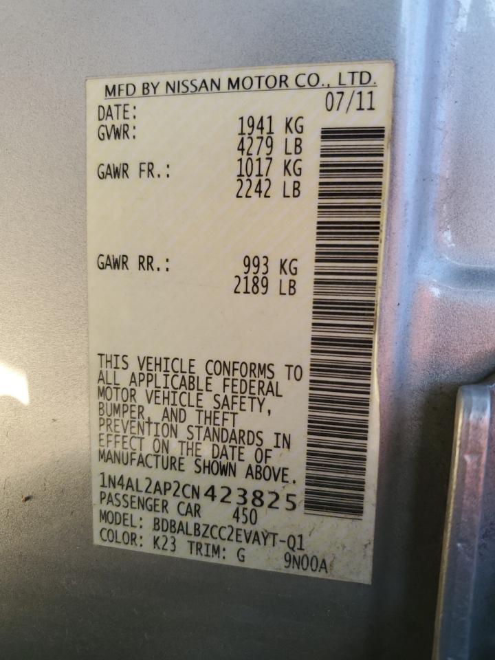 2012 Nissan Altima - Image 13