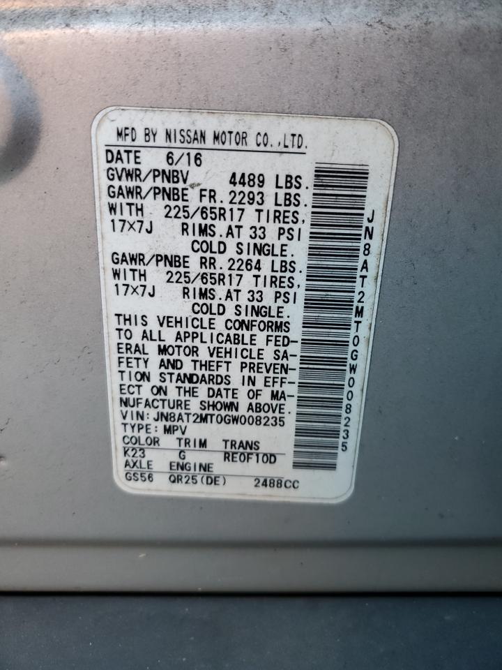 2016 Nissan Rogue - Image 12