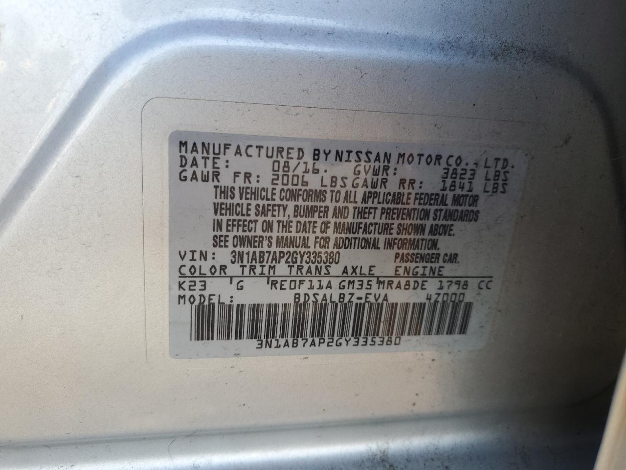 2016 Nissan Sentra - Image 15